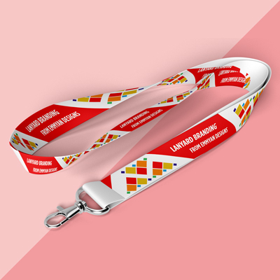 Branded lanyard
