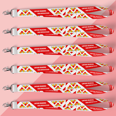 Branded lanyard